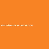 Intelligentes Leinen-Telefon