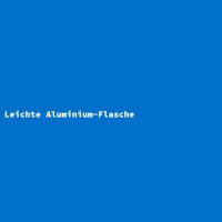 Leichte Aluminium-Flasche