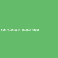 Unterhaltsamer Elastan-Stuhl