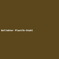 Beliebter Plastik-Stuhl