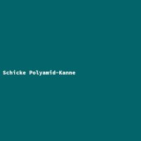 Schicke Polyamid-Kanne