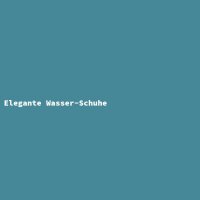 Elegante Wasser-Schuhe