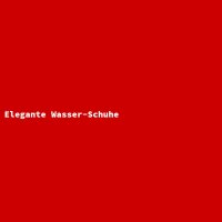Elegante Wasser-Schuhe