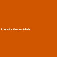 Elegante Wasser-Schuhe