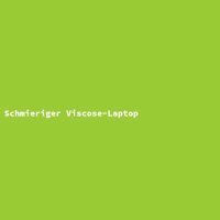 Schmieriger Viscose-Laptop