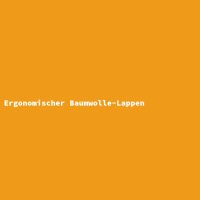 Ergonomischer Baumwolle-Lappen