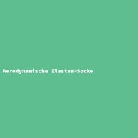 Aerodynamische Elastan-Socke