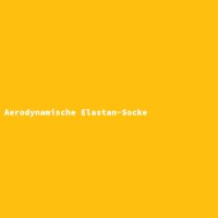 Aerodynamische Elastan-Socke