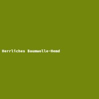 Herrliches Baumwolle-Hemd